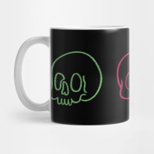 Chalk Skulls Mug